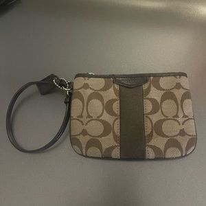 Coach wristlet